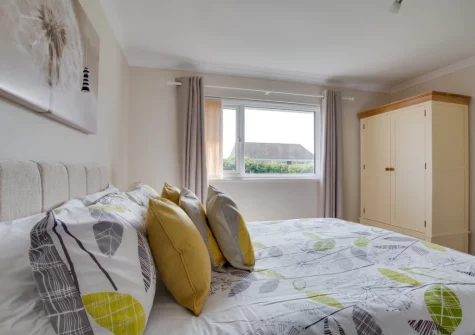 Bedroom #1 at Gull Cottage, St Merryn