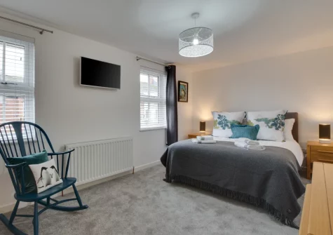 Bedroom #1 at Gull Rock, Padstow