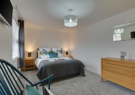 Bedroom #1 at Gull Rock, Padstow