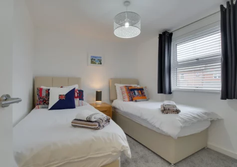 Bedroom #2 at Gull Rock, Padstow