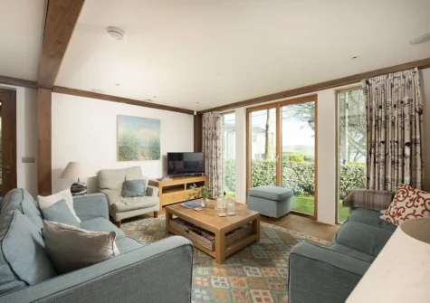 The living area at Gull Rock, Rock