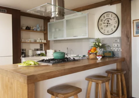 The kitchen at Gull Rock, Rock