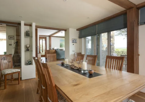 The dining area at Gull Rock, Rock