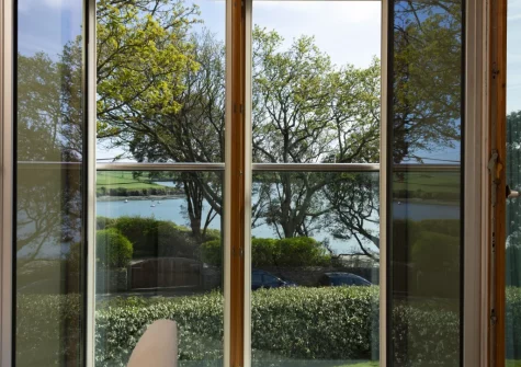 The view from bedroom #1 at Gull Rock, Rock