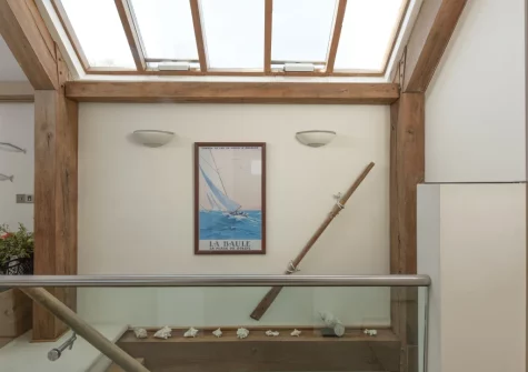 The first floor landing at Gull Rock, Rock