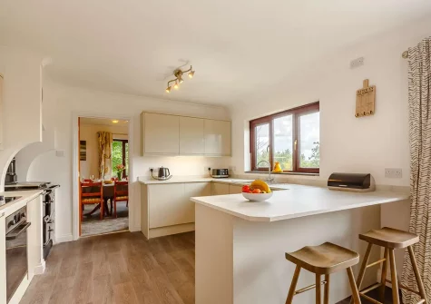 The kitchen at Gwel Teg, Bodmin