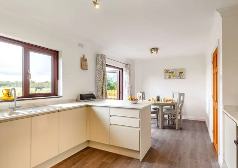 The kitchen at Gwel Teg, Bodmin