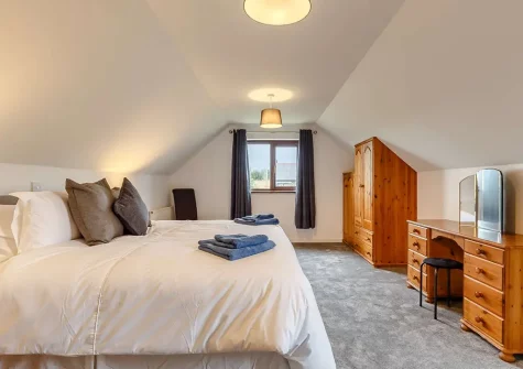 Bedroom #1 at Gwel Teg, Bodmin