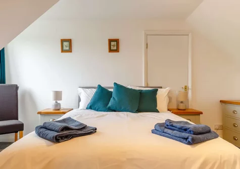 Bedroom #2 at Gwel Teg, Bodmin