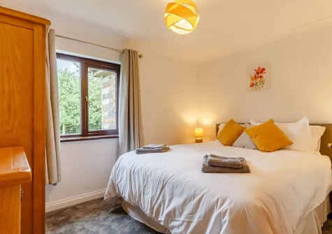 Bedroom #3 at Gwel Teg, Bodmin