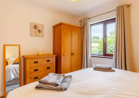 Bedroom #3 at Gwel Teg, Bodmin