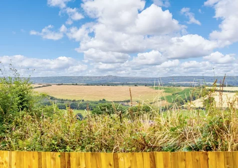 Enjoy far reaching countryside views when you stay at Gwel Teg, Bodmin