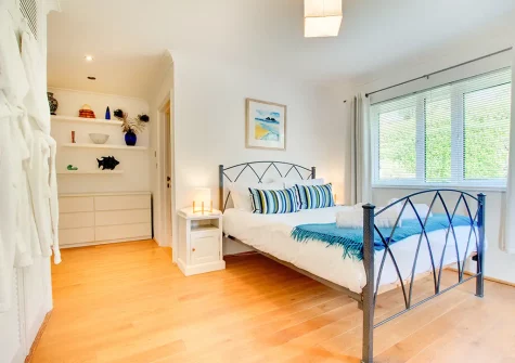 Bedroom #1 at Gwyns An Mor, Marazion