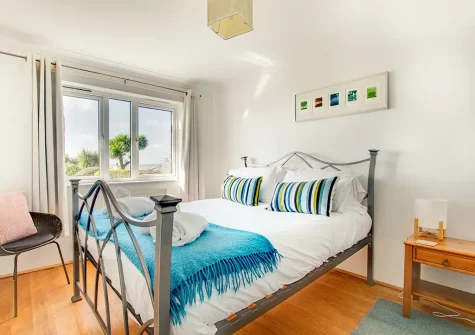 Bedroom #2 at Gwyns An Mor, Marazion