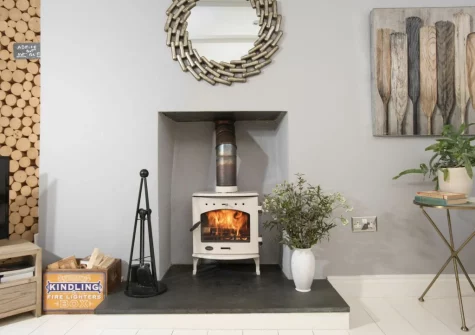 The living room at Gylly Cottage, Mousehole
