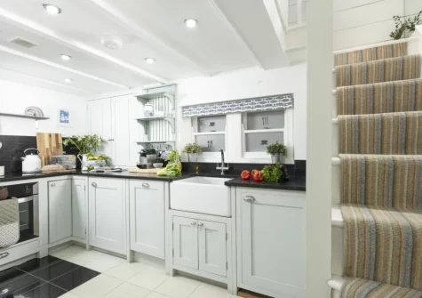 The kitchen at Gylly Cottage, Mousehole