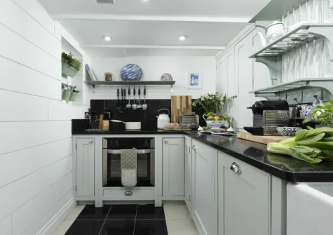 The kitchen at Gylly Cottage, Mousehole