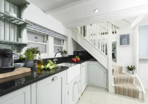 The kitchen at Gylly Cottage, Mousehole