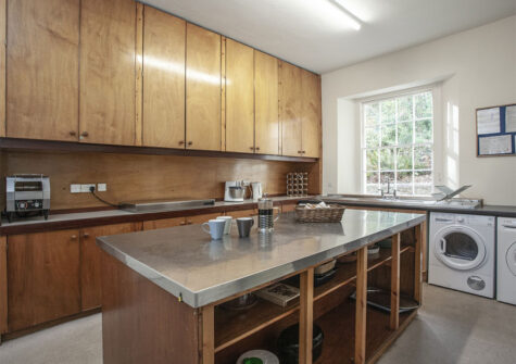 The kitchen at Hallsanery House, Landcross