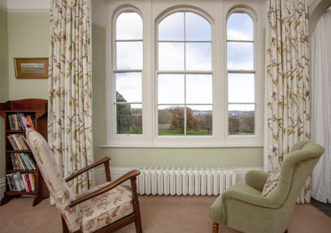 Bedroom #2 at Hallsanery House, Landcross