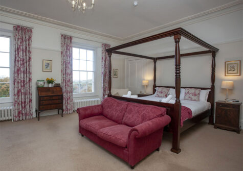 Bedroom #3 at Hallsanery House, Landcross