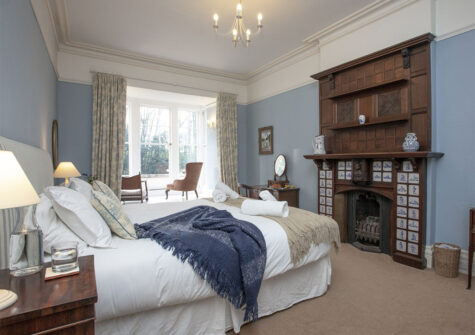 Bedroom #4 at Hallsanery House, Landcross