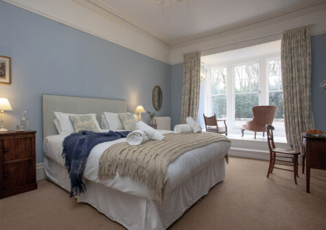 Bedroom #4 at Hallsanery House, Landcross