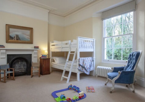 Bedroom #5 at Hallsanery House, Landcross