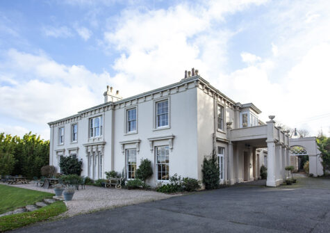 Outside Hallsanery House, Landcross