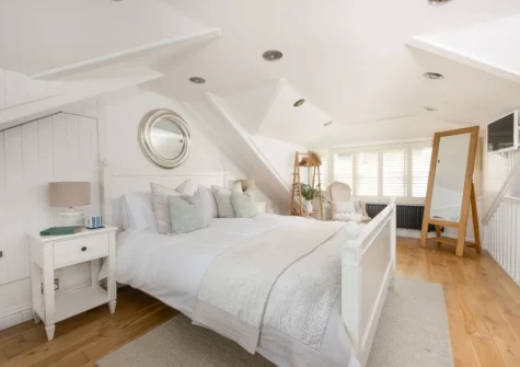 Bedroom #1 at Happy Days Cottage, St Ives