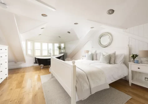Bedroom #1 at Happy Days Cottage, St Ives