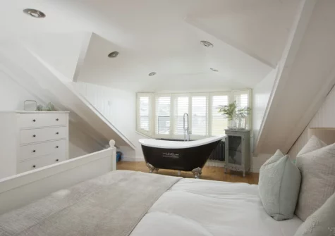 Bedroom #1 at Happy Days Cottage, St Ives