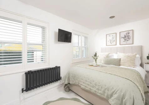 Bedroom #2 at Happy Days Cottage, St Ives