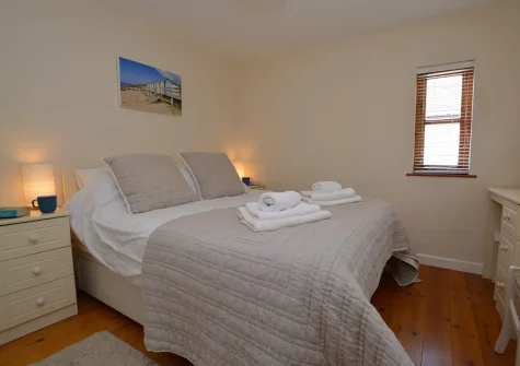 Bedroom #1 at Happy Days, Poughill