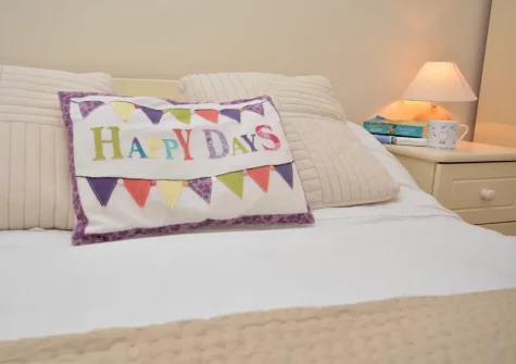 Bedroom #2 at Happy Days, Poughill