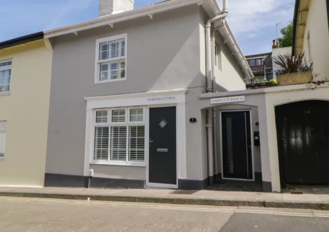 Outside Harbour Cottage, Torquay