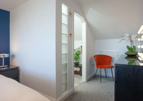 Bedroom #1 at Harbour Heights, Brixham