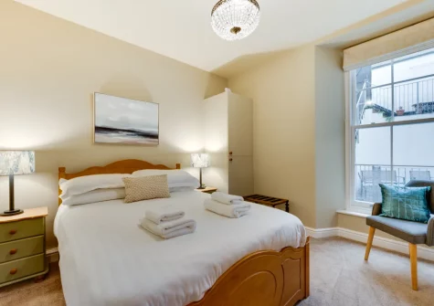 Bedroom #1 at Harbour Heights, Ilfracombe