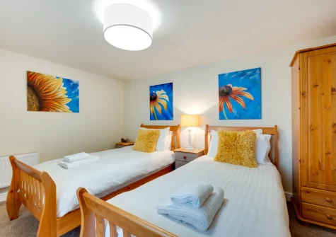 Bedroom #2 at Harbour Heights, Ilfracombe