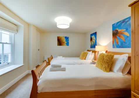 Bedroom #2 at Harbour Heights, Ilfracombe