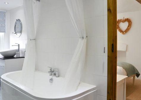 Bedroom #3 en-suite at Harbour Hideaway, Ilfracombe