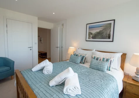 Bedroom #1 at Harbour Lights, Newquay