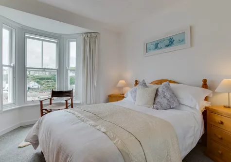 Bedroom #1 at Harbour Lights, Porthleven