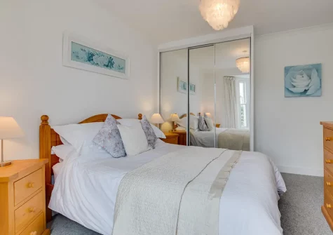 Bedroom #1 at Harbour Lights, Porthleven