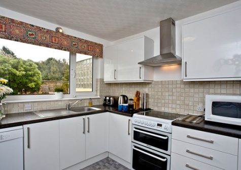 The kitchen @ Harbour View, Brixham