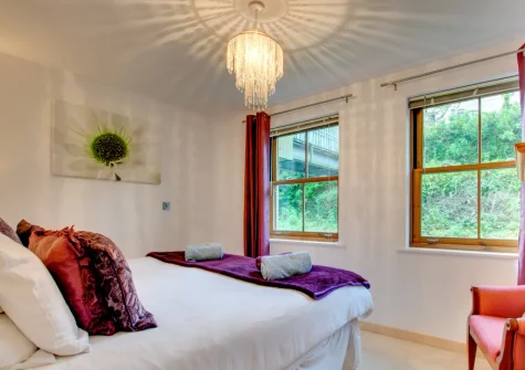 Bedroom #2 at Harbour View, Looe