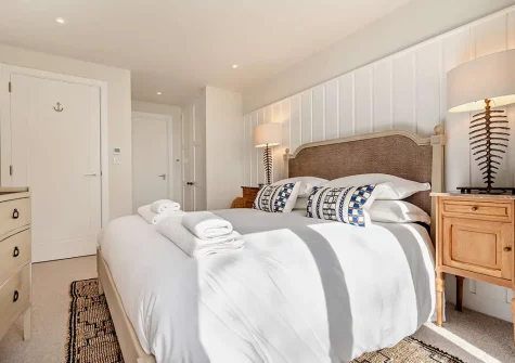 Bedroom #1 at Harbour Watch, Padstow