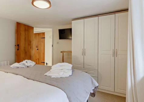 Bedroom #2 at Harbour's Call, Polperro