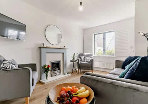 The living room at Harbour's Reach, Charlestown