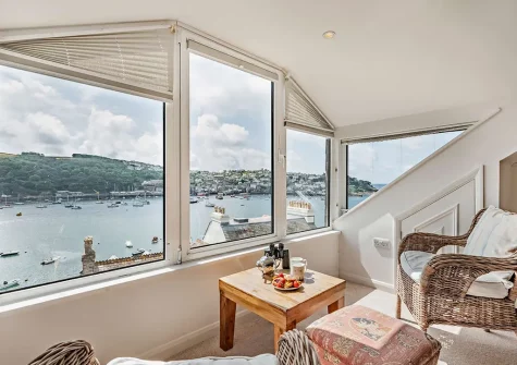Bedroom #1 at Harbour's Reach, Fowey
